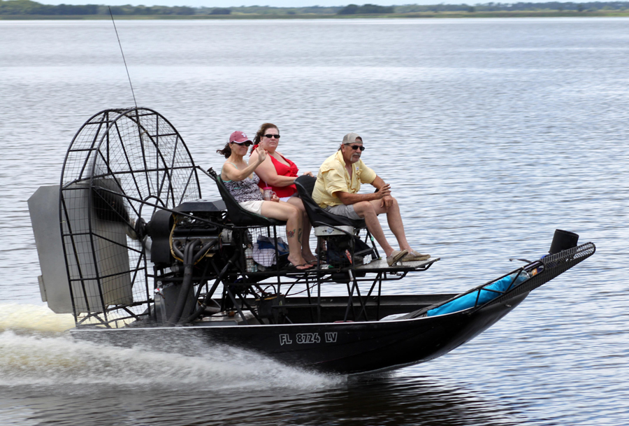 Propeller-driven airboats in all sizes